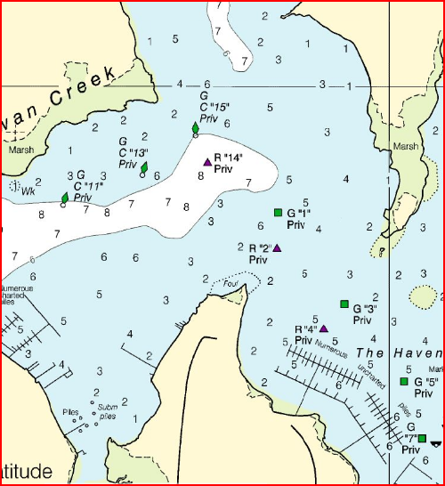 Swan Creek chartlet