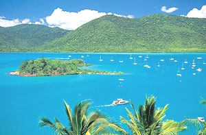 Marina Cay from Scrub Island